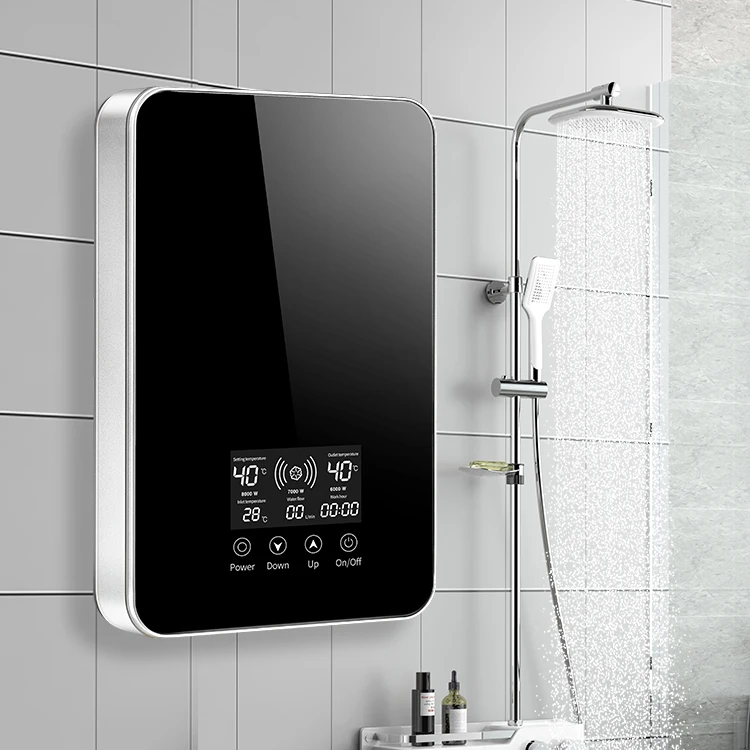 

Household Energy Saving Smart Water Heaters 8KW Water Boiler Wall Mounted Tankless Instant Electric Water Heater