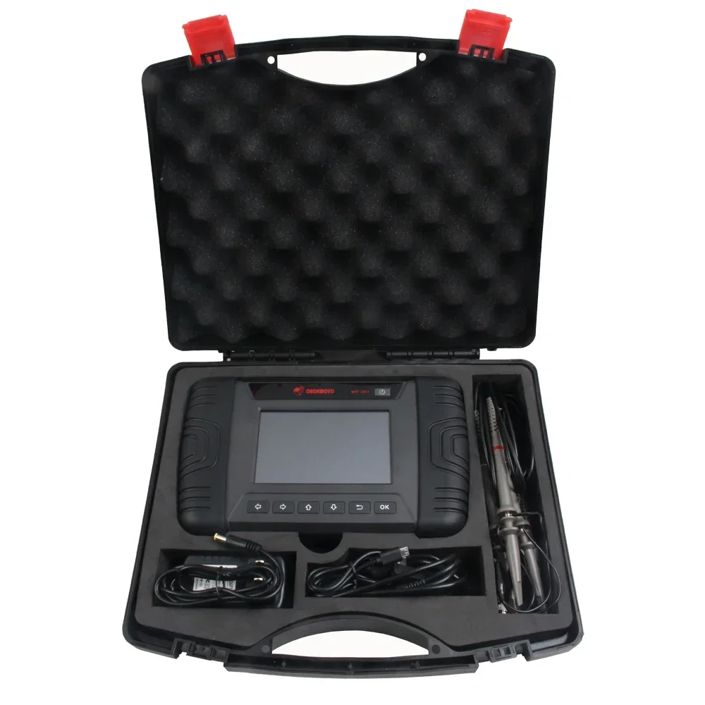 NEW Professional Car Digital Oscilloscope 2 Channels Motorcycle Oscillograph Analyzer Sensor Signal Circuit Wiring ERG Detector