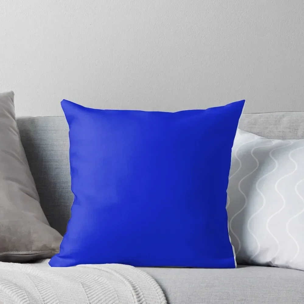 

Solid Deep Cobalt Blue Throw Pillow Sofa Pillow Cover Couch Cushions Decorative pillowcase Rectangular Cushion Cover pillow