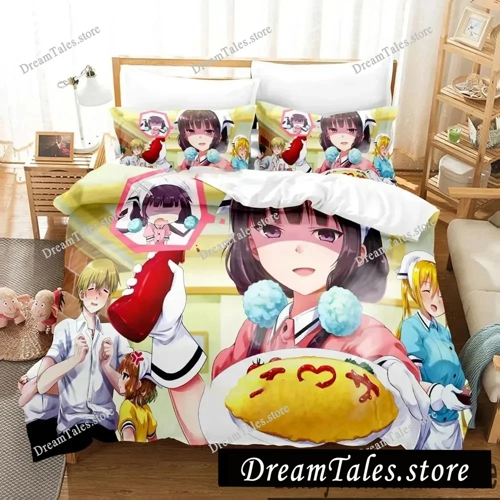 

3D Print Anime Blend S Bedding Set Boys Girls Twin Queen King Size Duvet Cover Pillowcase Bed Boys Adult Home Textileextile