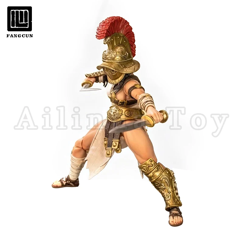 FangCun 1/12 Action Figure Western Fantasy Demigod Race Gladiators Divine Realm War Hero Series Akilias Anime Model For Gift