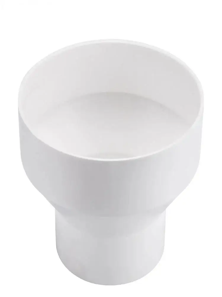 Adaptateur réducteur de tuyau d'échappement ABS pratique, raccords de tuyaux de Ventilation portables blancs, connecteur de tuyau de Ventilation