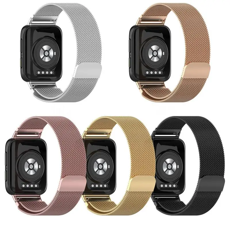 

Mesh Magnetic Loop Strap For OPPO Watch 2 46MM 42MM Metal Bracelet For OPPO Watch 2 Smart watch Wristband Correa