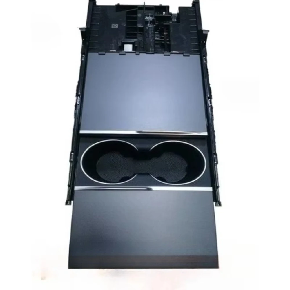 Genuine Center Console Armrest Cover Plate Storage Box Sliding Lid Brand New Accessories for Tesla Refreshed Model3 ModelY