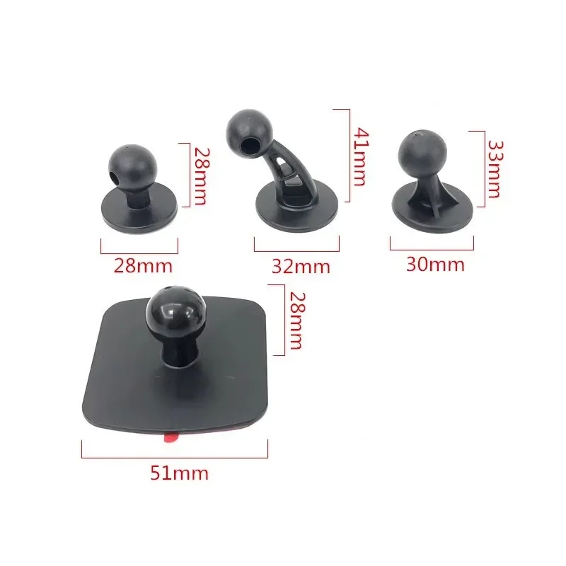 Plastic Universal Car Holder Base Disk 17mm Ball Head Sticker Base Accessory Used For Car Phone Holder Accessory