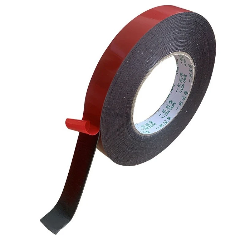 SZBFT 1-3mm thickness Black Super Strong Self Adhesive Foam Car Double Sided Tape Mobile phone dust-proof tape