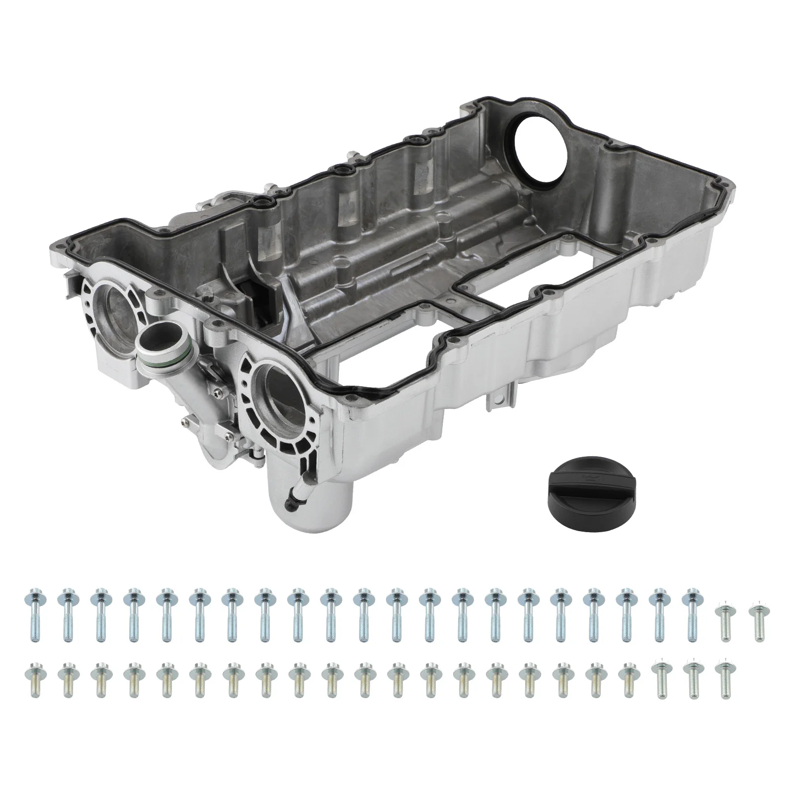 Aluminum Engine Valve Cover Cylinder Head Cover For BMW 320i 328i 528i X3 X4 X1