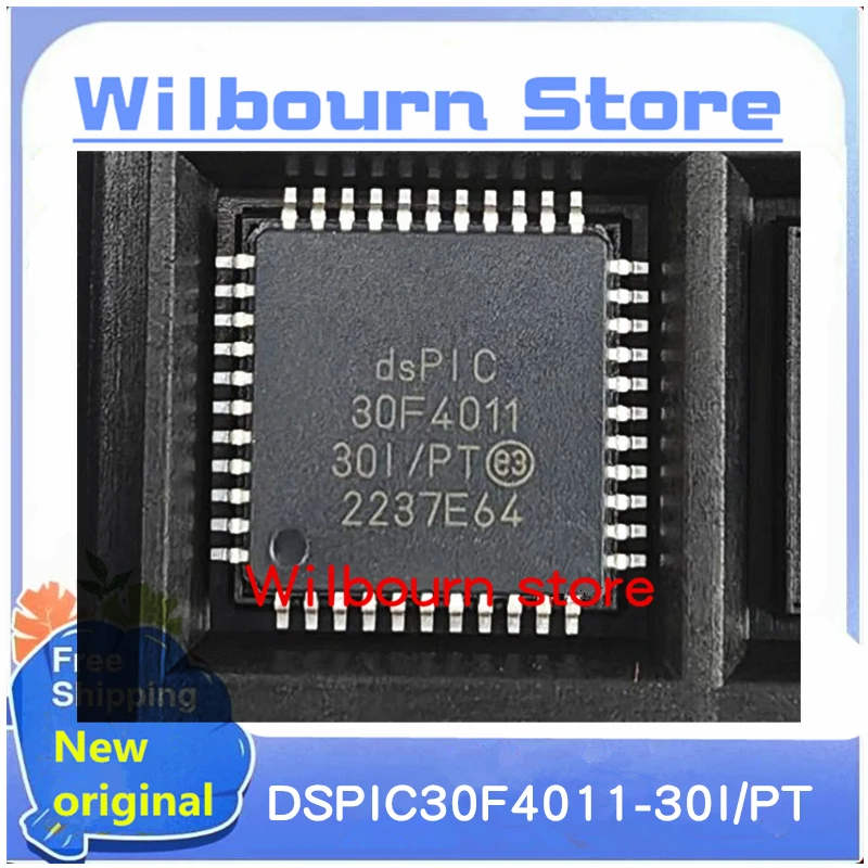 New Original 5PCS~20PCS/LOT 100% NEW DSPIC30F4011-30I/PT 30F4011-30I/PT DSPIC 30F4011 30I/PT QFP44 Embedded microcontroller