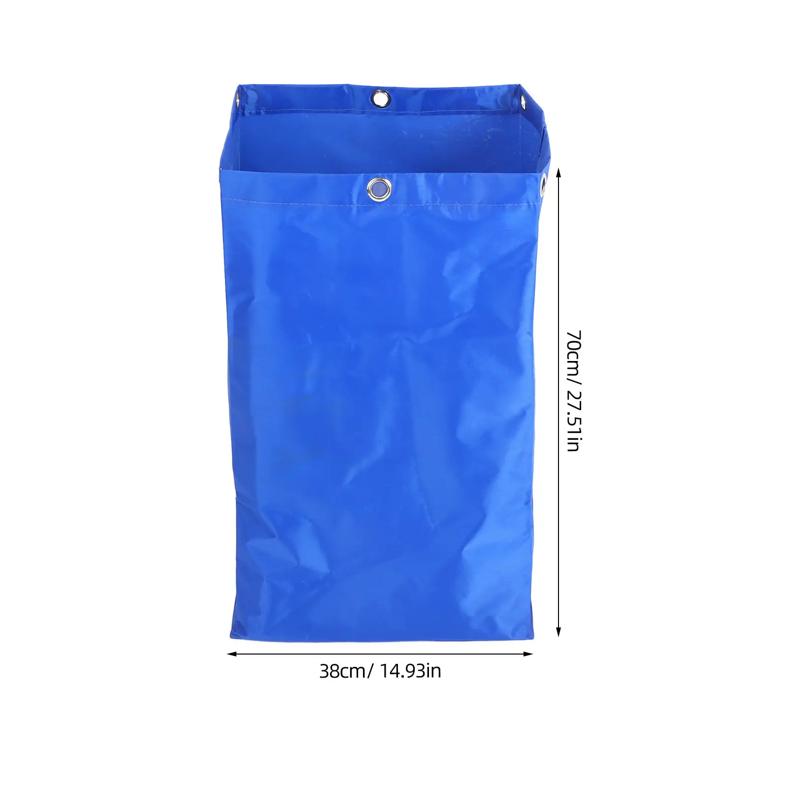 Large Capacity Cleaning Cart Bag Cloth Material Multipurpose For Housekeeping Hotel Commercial Janitorial Supply