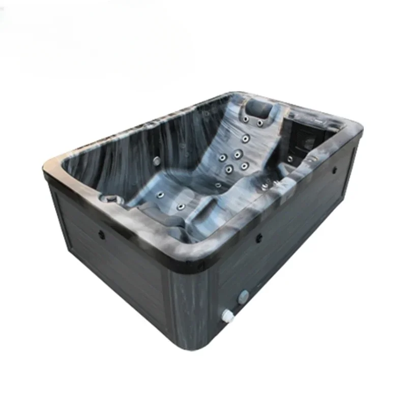 Hot sale 3 person sexy hot tub Hand Twist spa free outdoor massage spa