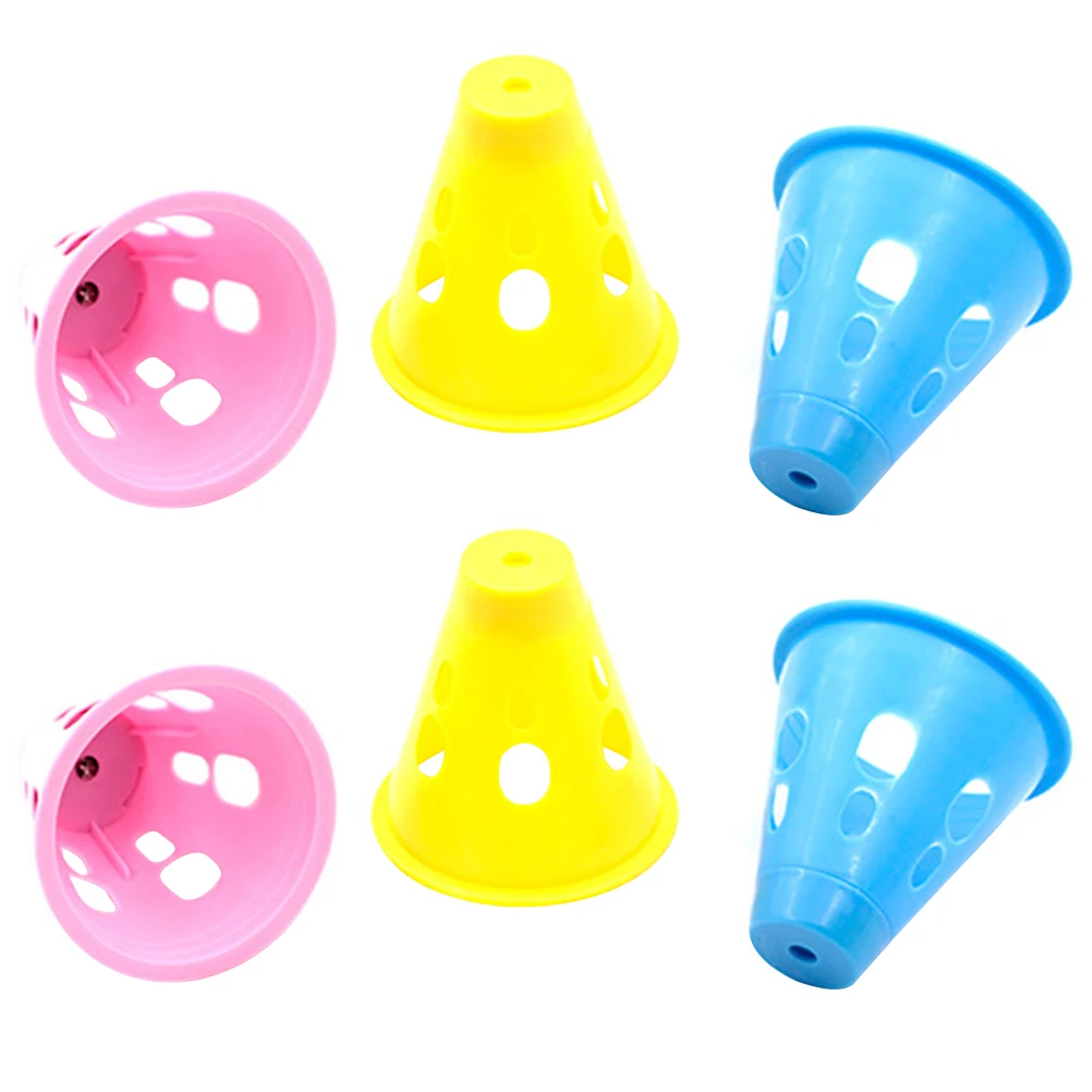 

6pcs Waterproof Tent Nail Warning Night Light Outdoor Camping Accessories Led Glow 80H Durable Pe Nail Covers