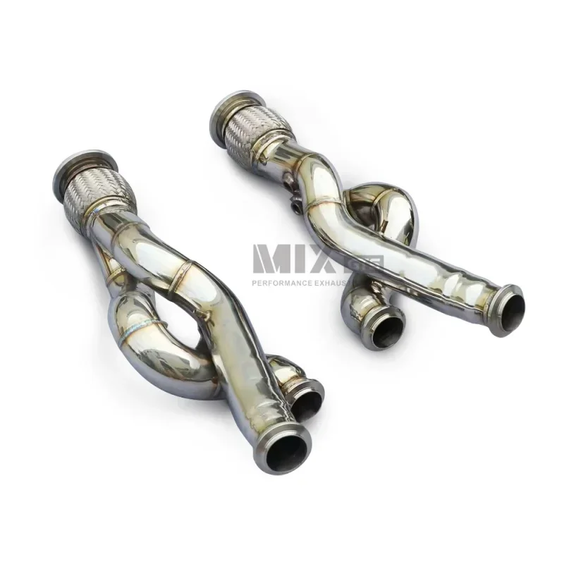 Stainless Steel Automobile Exhaust Pipe, Exhaust Downpipe for Lamborghini JP700 6.5, Exhaust Modification, Quality