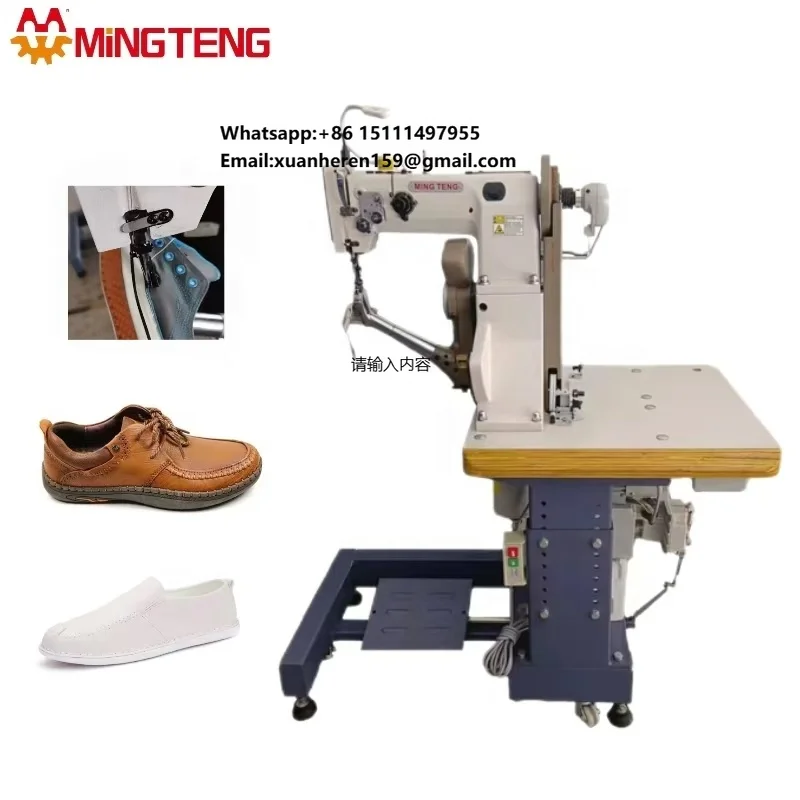 MT-168 Automatic Outsole Side Wall Stitching Machine Footwear Side Sole Shoe Border Stitching Sewing Machine