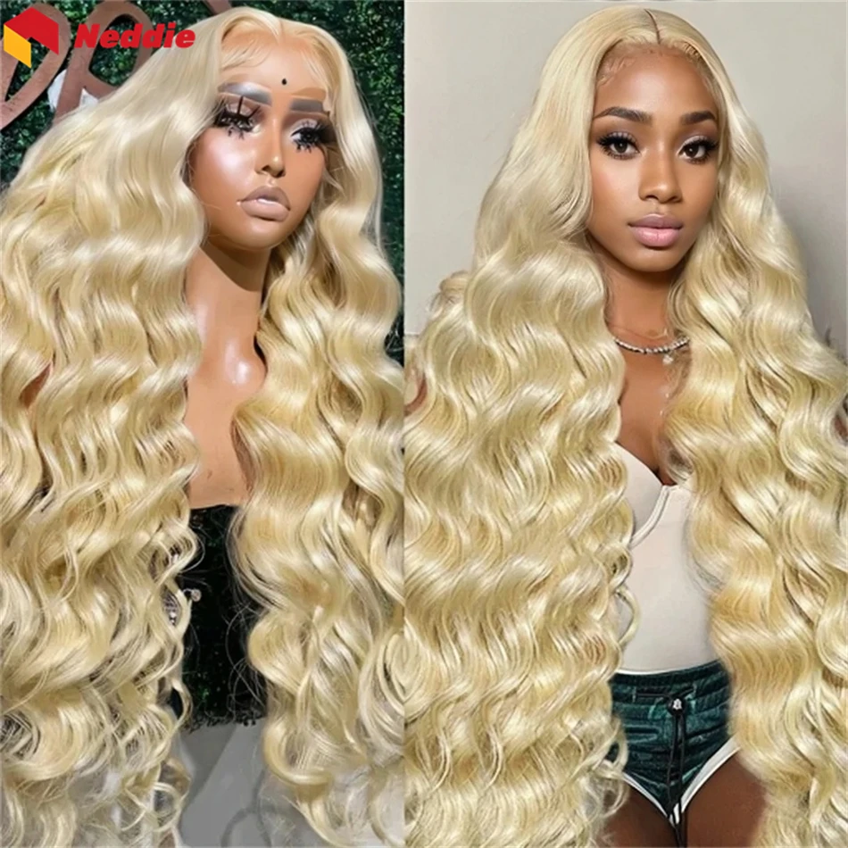 200 Density Cheap 613 Preplucked Lace Front Body Wave Wigs 100% Human Hair 13x6 Lace Frontal Wig for Women on Sale Clearance