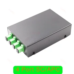 Optical Fiber Terminal Box with SC Pigtail 4 Port UPC/APC Fiber Patch Panel Desktop Pigtail With SC FC LC ST Pigtail