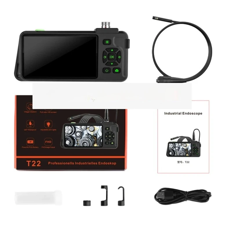 

Industrial endoscope high-definition camera, automotive maintenance engine carbon deposition, sewage dredging detection probe