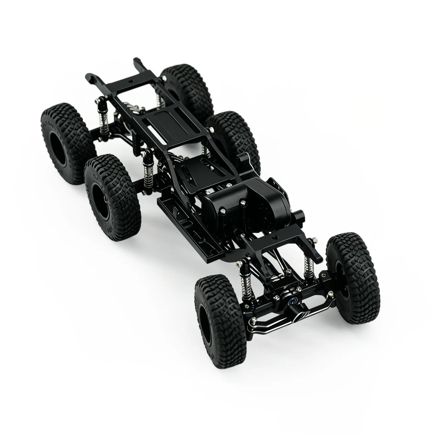 1/30 Upgrades Parts to 6X6 Chassis Set for Stock Axial SCX30 Cars