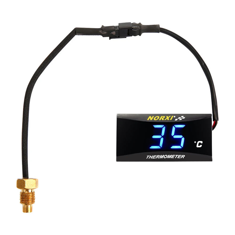Motorrad-Wassertemperatur-Minimessgerät für XMAX250 300 NMAX CB 400 CB500X Sensor Thermometer Temp Gauges Scooter Racing