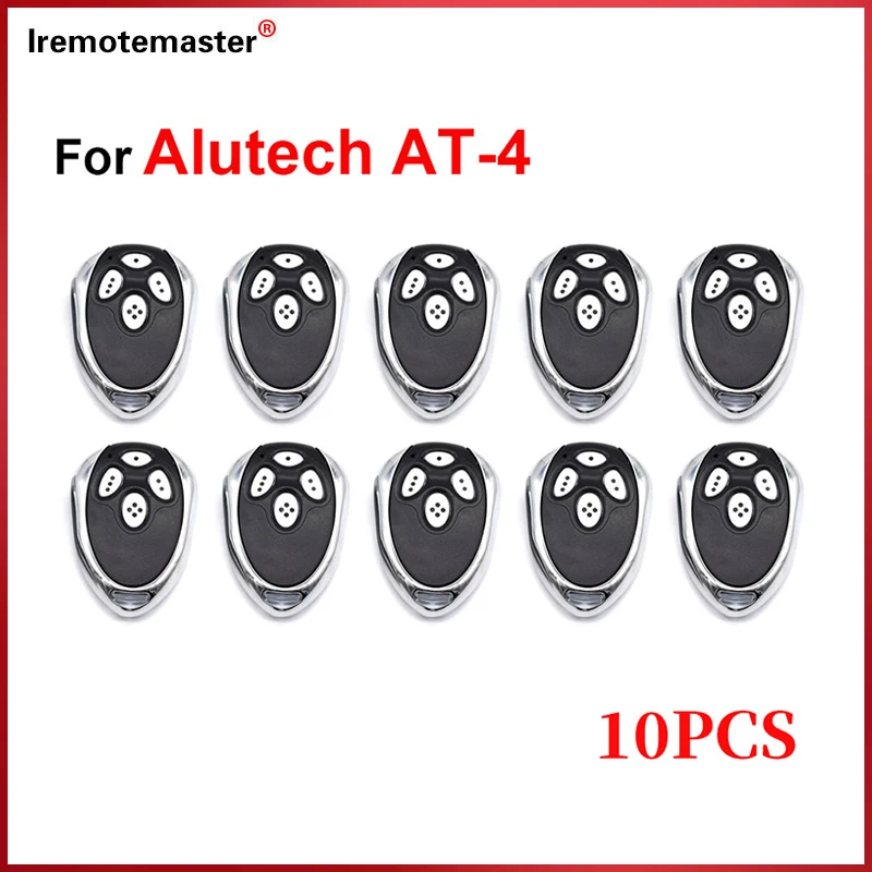 

10PCS For Alutech AT 4N Remote Control 433.92MHz Dynamic Code Alutech AT-4N Gate Remote Control 4 Buttons For The Garage