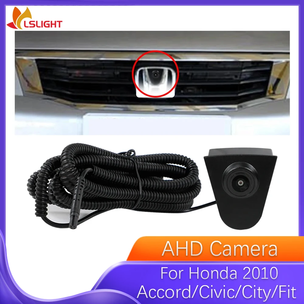 

AHD Camera For Honda Accord City Civic Fit 2010 Car Front View Camera 1080P 150° HD Night Vision Waterproof Parking Monitor