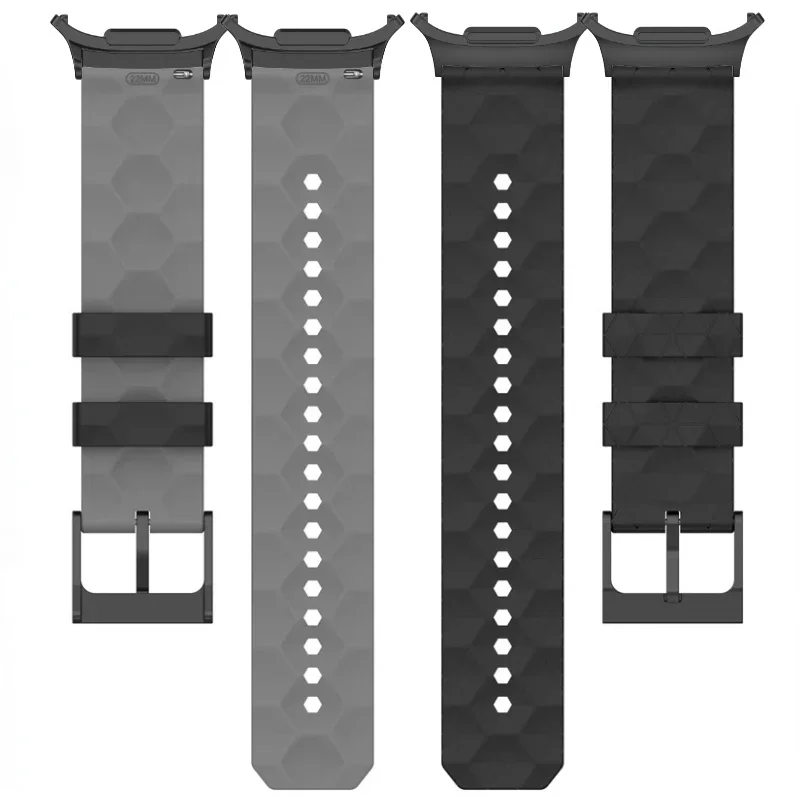 Bracelet de sport en Silicone pour Samsung Galaxy Watch 8 Ultra, 47mm, remplacement, motif de Football, bracelet Durable, Galaxy Watch 7 Ultra