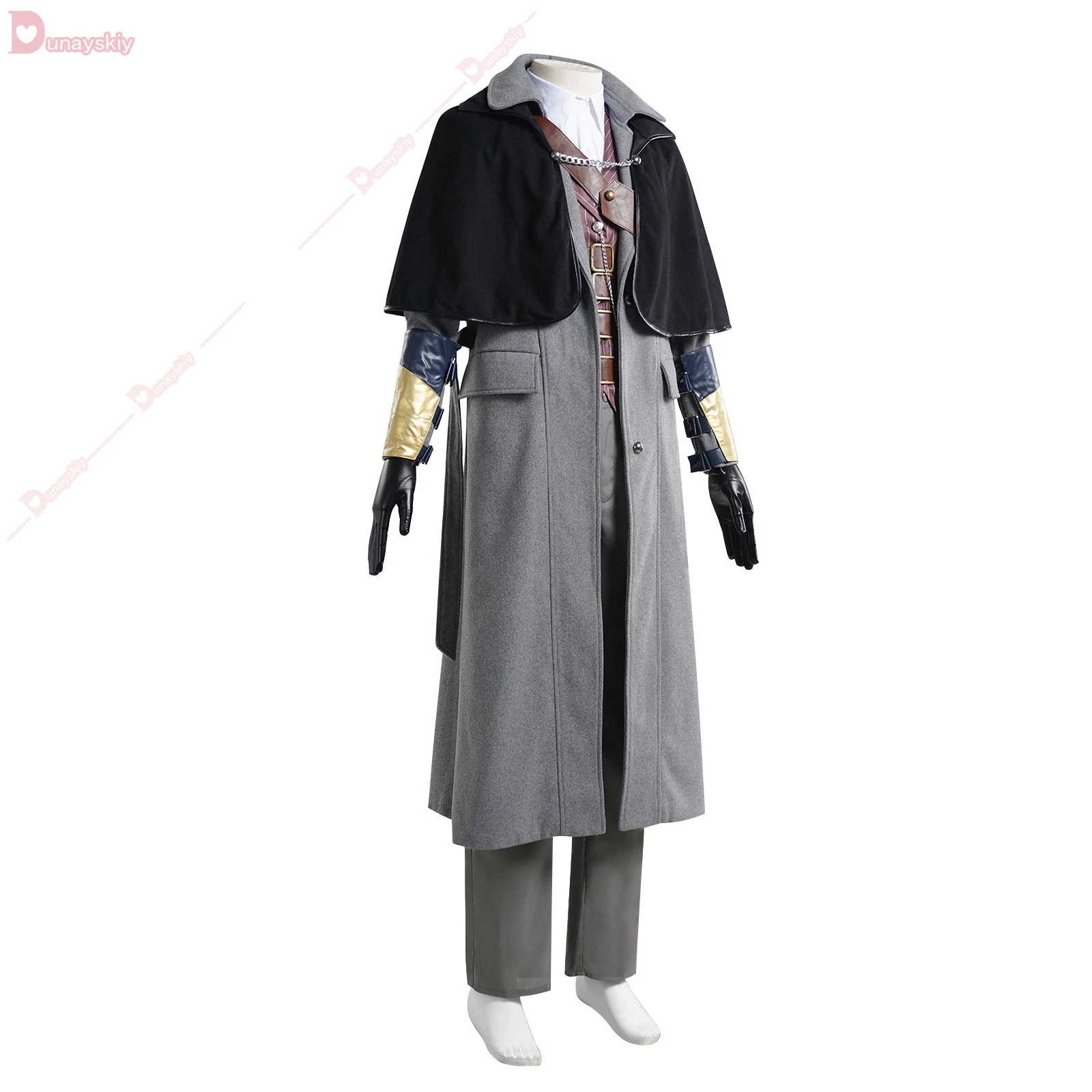 Game Bloodborne Gehrman Cosplay Costume Halloween Outfits Women Men New Suit Uniform Accessories And Props Set