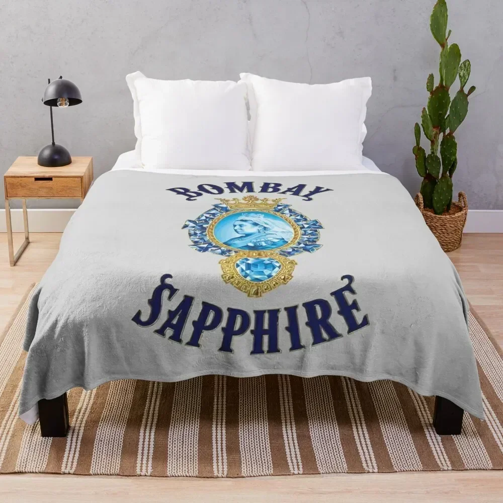 

Bombay Sapphire Throw Blanket Decorative Soft Throw Blanket for Couch Sofa