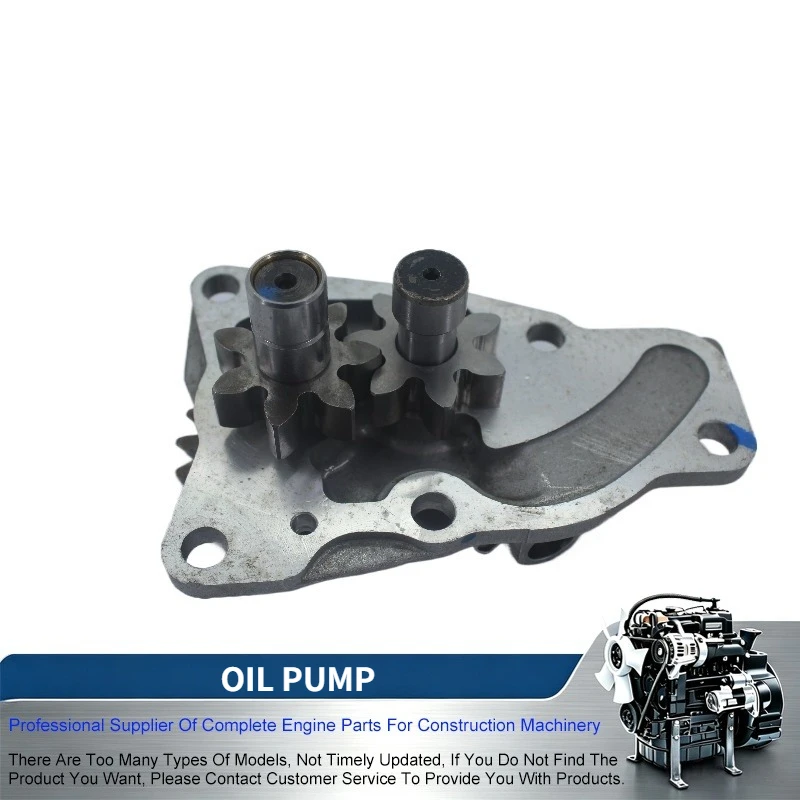 6204-51-1200 6204511200 Oil Pump For Komatsu PC40-5 PC40-6 PC50UU-1 Excavator 3D95S 4D95L Engine