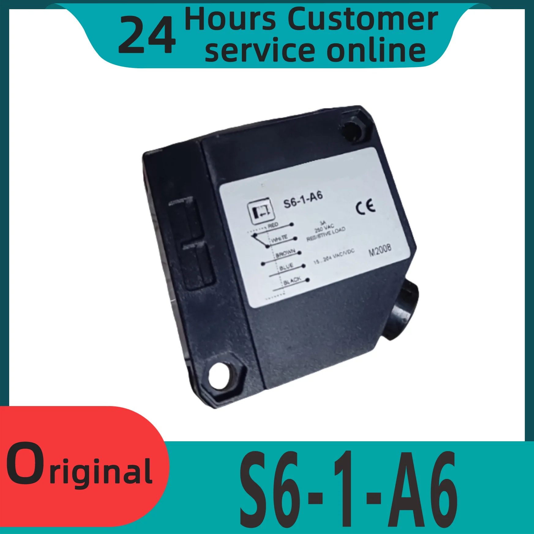 

Brand new original photoelectric switch S6-1-A6 S6-5-A6 S6T-5-A6-P S6R-5-A6-P