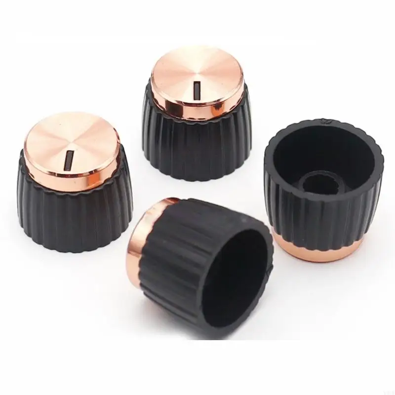 y4ue مكبر صوت الغيتار amp amplifier push on fit knobs لوحة التبديل استبدال