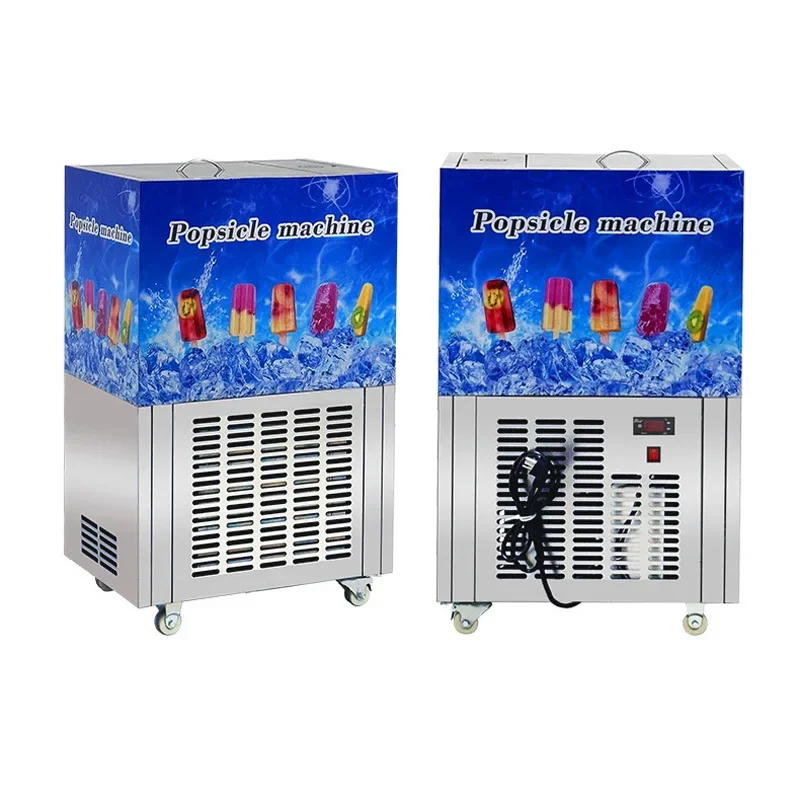 Commercial Popsicle Maker, 1/2/4 Molds, Fruit Popsicle Molds, Popsicle Maker, Concealed Stirring Motor(Customized)