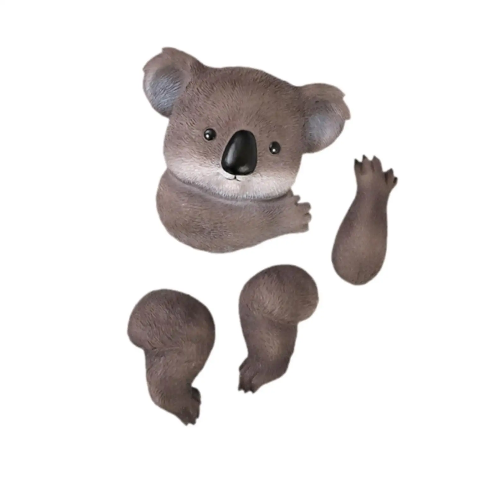 Animal Tree Climbing Scuplture Tree Ornament for Nature Lovers Lightweight Easily Install Hand Painted Outdoor Landscape
