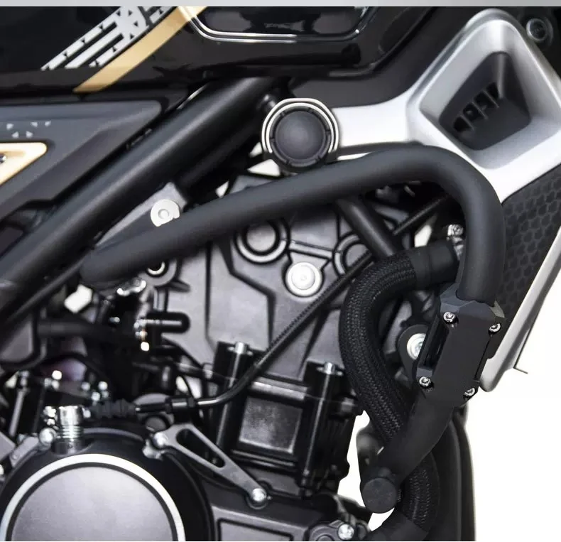 Thickened Crash Bar Bumper Anti‑Fall Protection Frame Modified Accessories For Voge 350AC Motorcycle