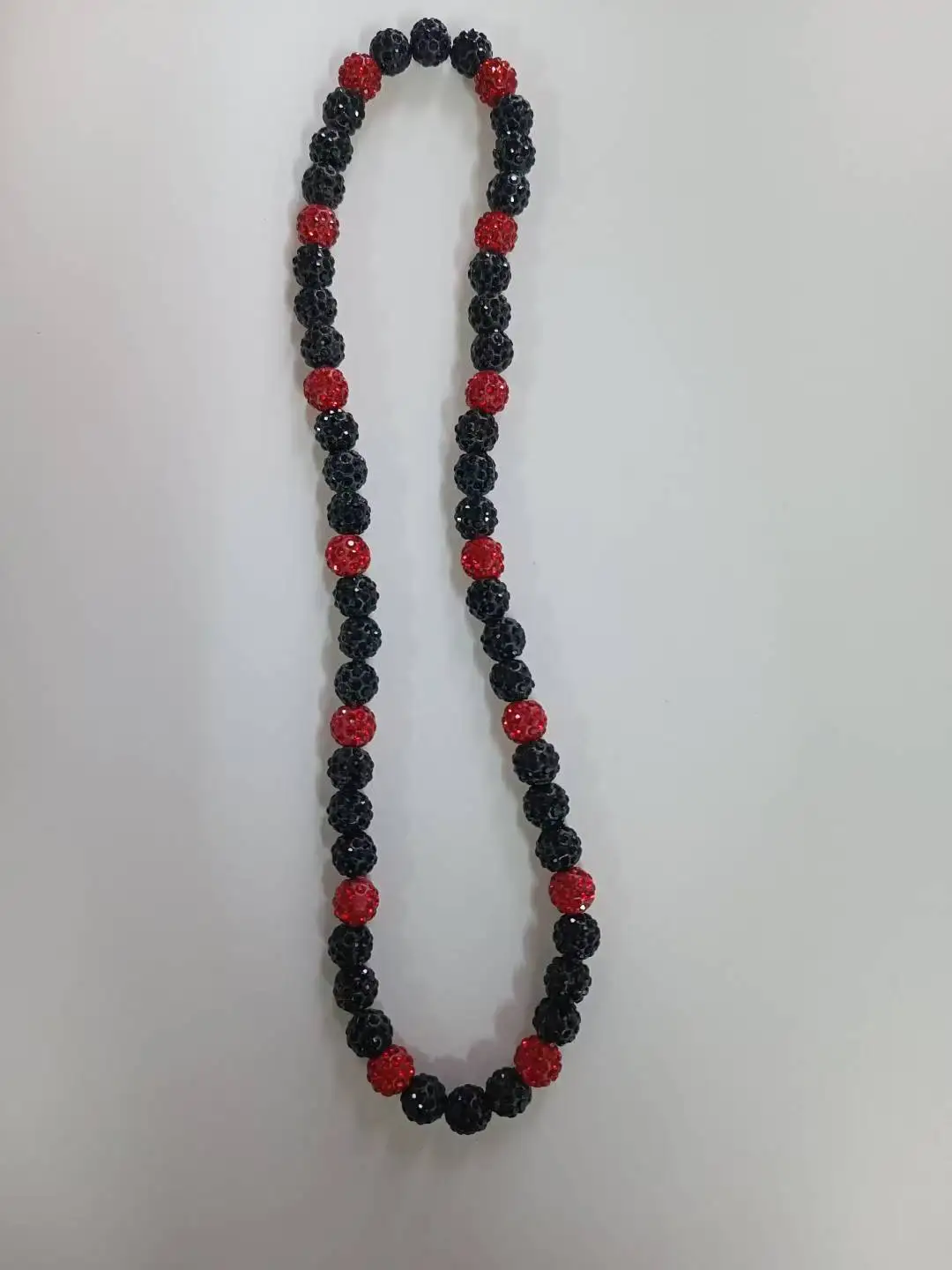 1pcs 10mm lobster clasp Baseball Necklace for Men Bling  Ball Beaded Necklace baseball Players Lovers Inspired Jewelry j7