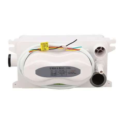 HVAC Water Drain Pump Air Conditioning Drain Pump HVAC Condensate Removal  with 600ml Storage  AC110‑240V 100L/H