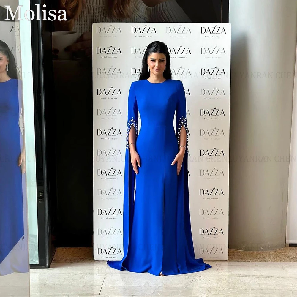

MOLISA Modern Mermaid Formal Occasion Dresses 2025 Customized Beadings Prom Dress Long Party Evening Dresses فساتين الحفلات