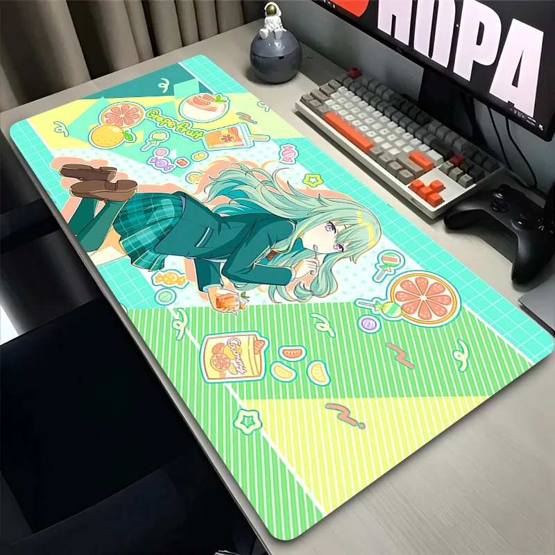 Mouse Pad PC Non Slip Rubber HD Mousepad Laptop Gamer Cabinet Keyboard Pad Office Computer Gaming P-project Sekai Desk Mouse Mat