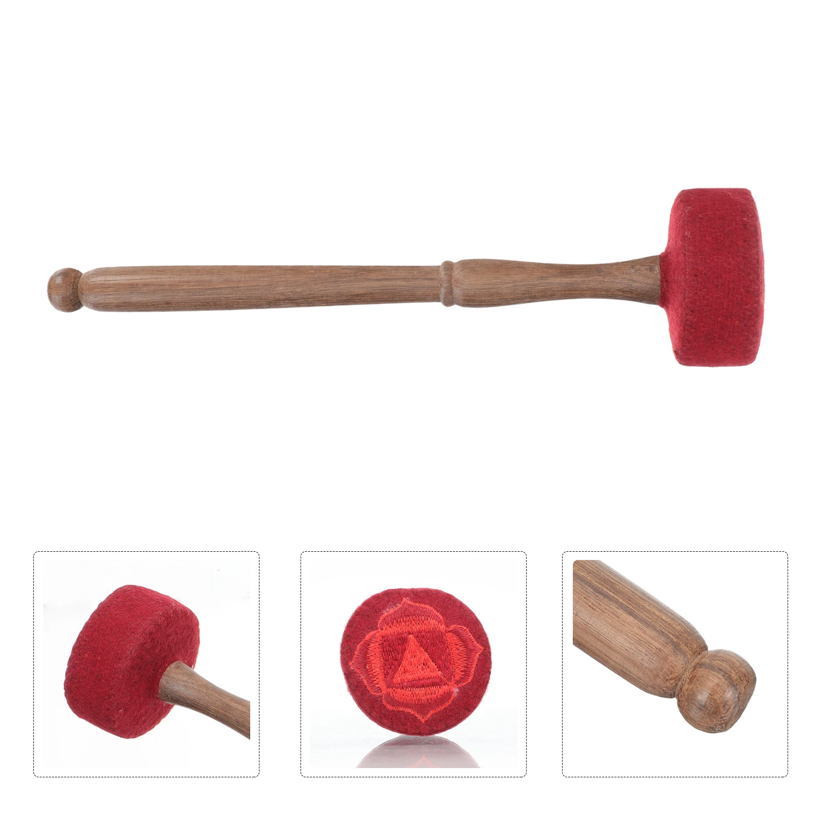 

Premium Wooden Mallet For Buddha Sound Bowl Meditation Singing Bowl Accessory Lightweight Travel-Friendly Striker Rod Durable