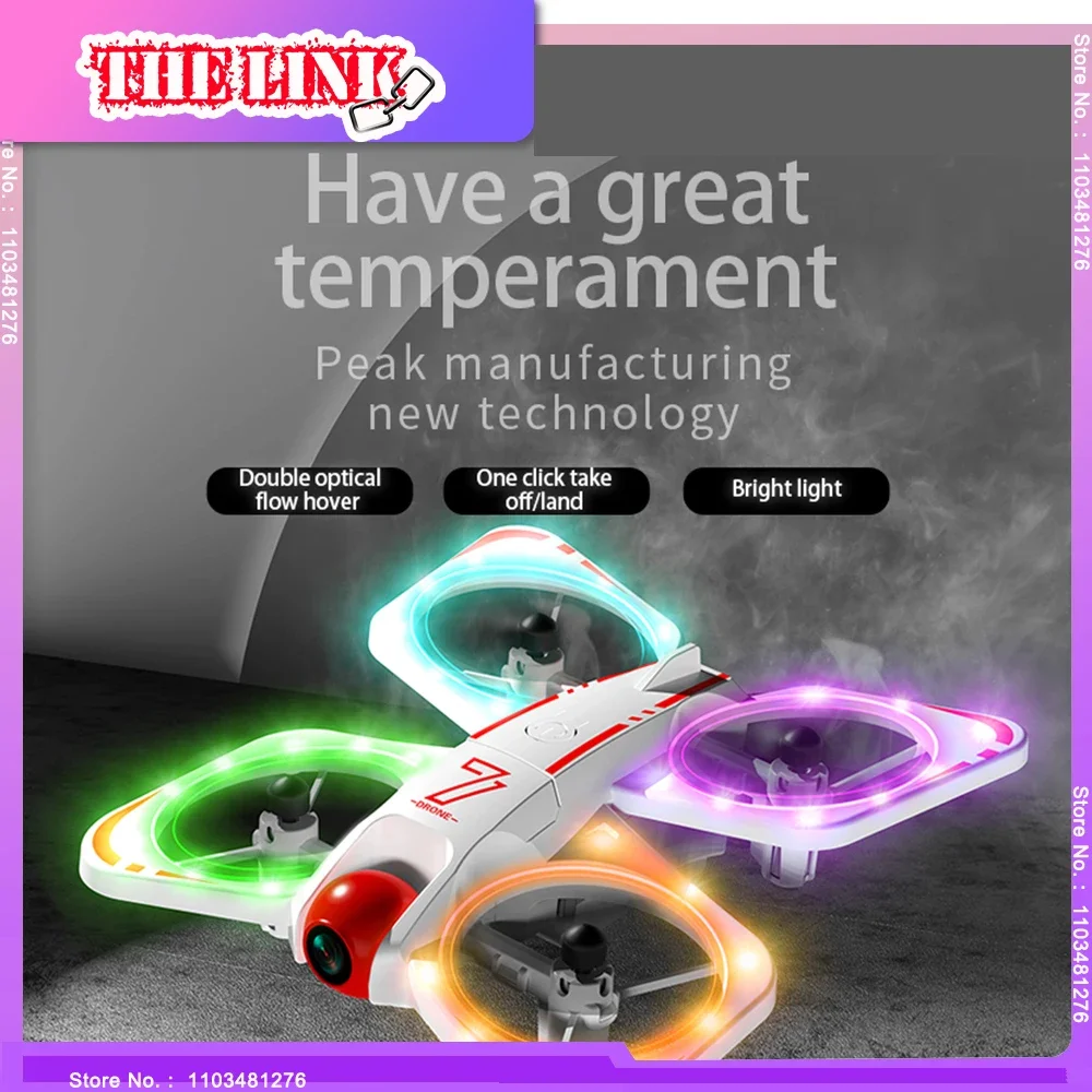 

Mini 4K Dual Camera Stunt Head Rotor Drone 360 ​​Degree Rotation Headless Mode Video Shooting Quadcopter Toy