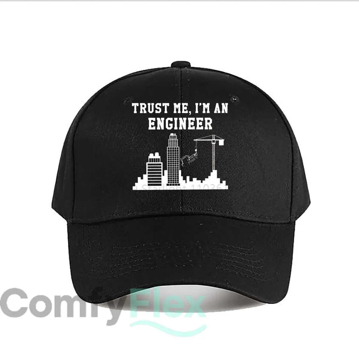 Trust Me, I'm An Engineer Text Art Baseball Cap Fashion Outdoor Sports Sunhat Men Snapback Cap Women's
