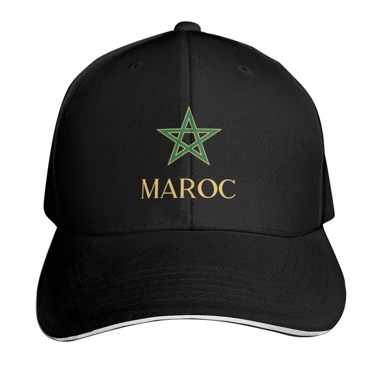 

Maroc Baseball Cap funny hat Wild Ball Hat Golf Wear Fashion Beach Woman Men's