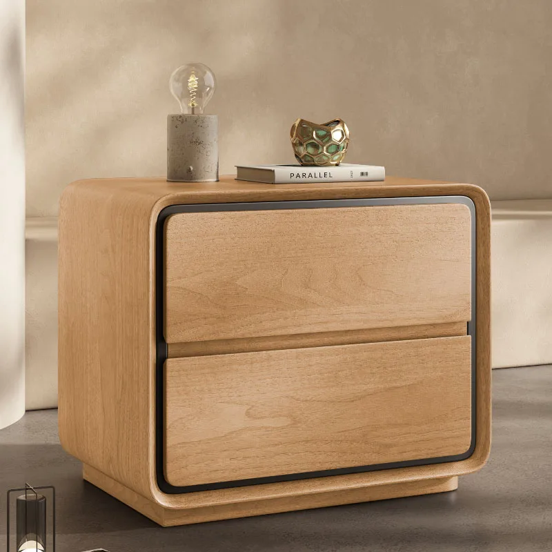 

Simple Luxury Bedside Table Storage Unique Aesthetic Glamour Nightstand Premium Minimalist Mesitas De Noche Bedroom Furniture
