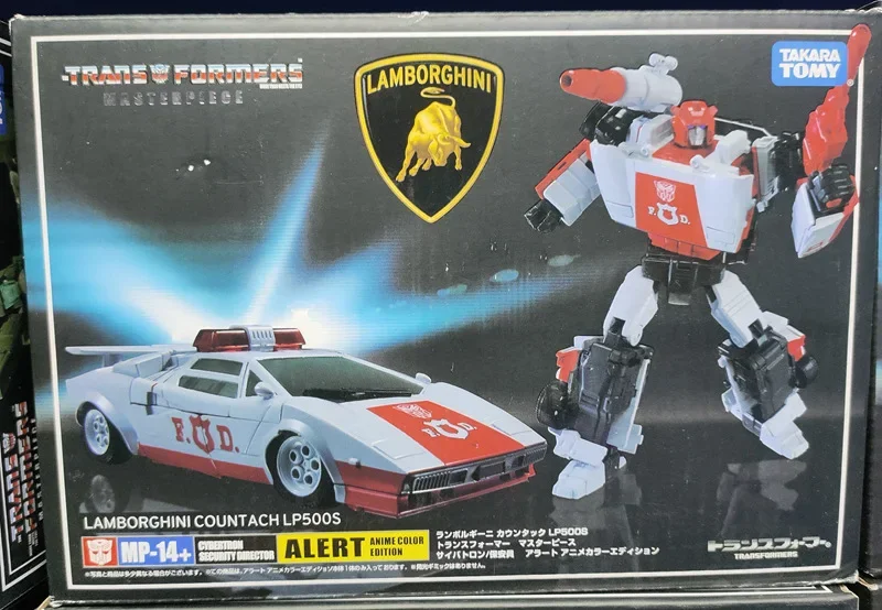 In Stock Transformation Toy Transformers MP14+ Red Alert MP-14 Car Model KO Version Action Figure Collection Gift  Anime