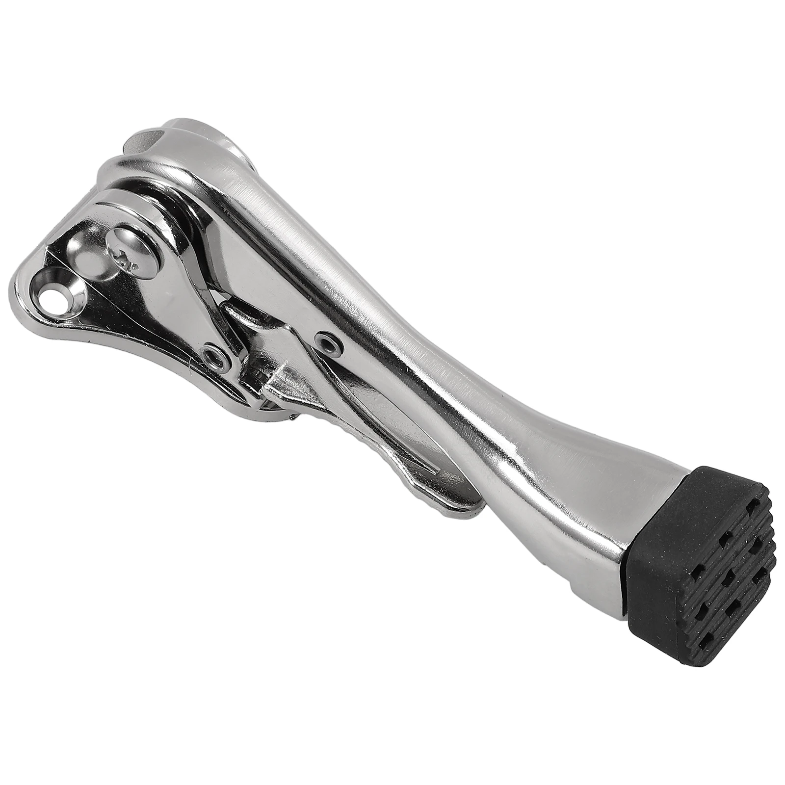 

1 set Automatic Kick Down Stoppers Adjustable Door Holder Heavy Duty Security Stop Floor Protector Anti Collision Bumper Door