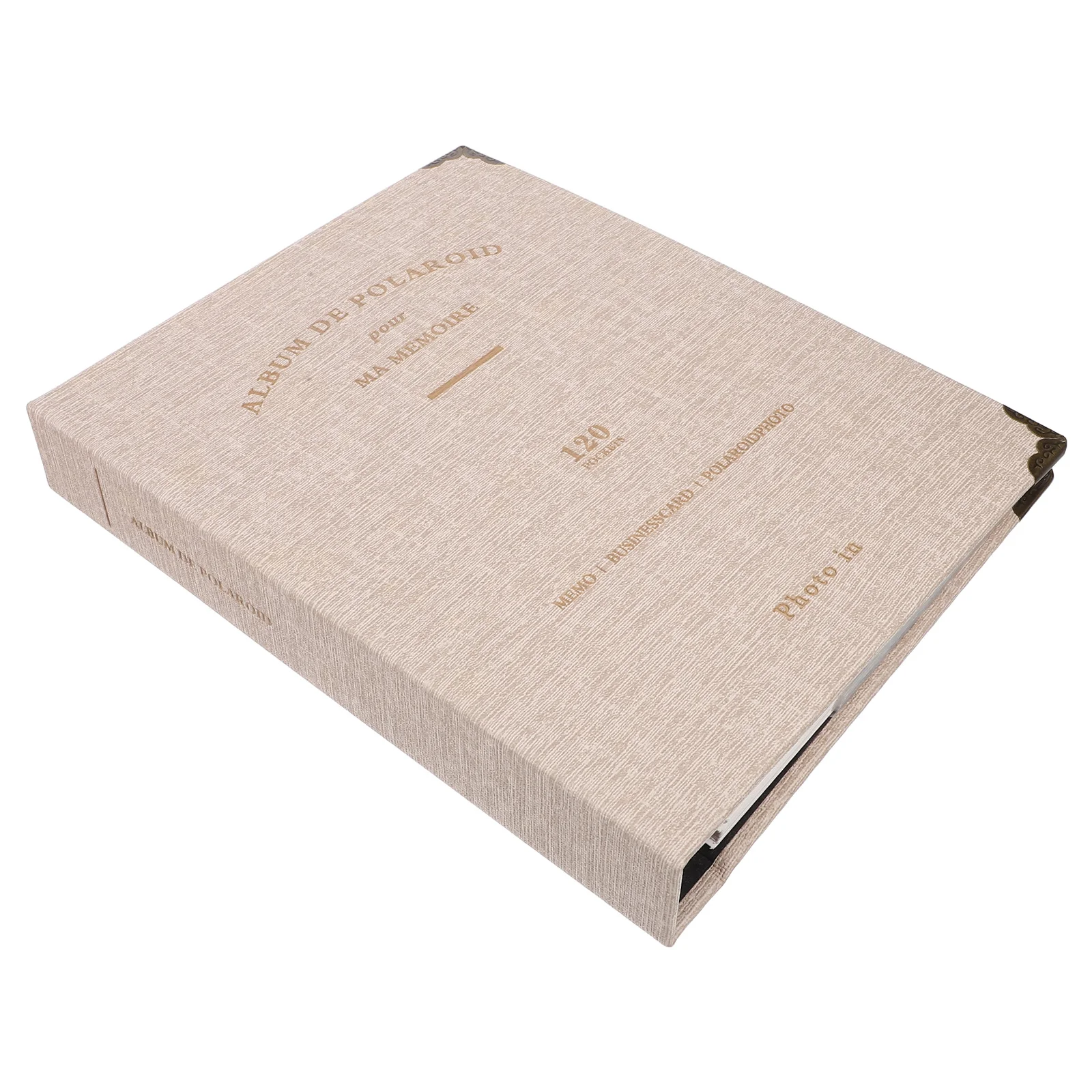 Álbum de armazenamento de bilhetes, elegante, resistente ao desgaste, organizador de folhas soltas para filmes de concerto, bilhetes de viagem, cartões, recibos