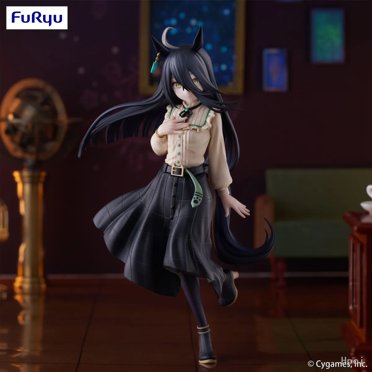 الأصلي Furyu Trio-Try-iT Umamusume: جميلة ديربي مانهاتن مقهى أغنيس تاشيون 21 سنتيمتر البلاستيكية عمل أنيمي نموذج لجسم تحصيل