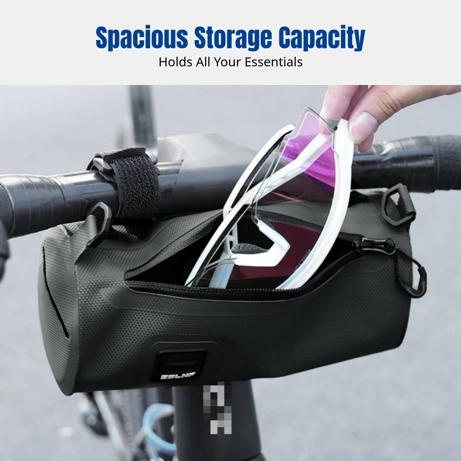 

Водонепроницаемая сумка на руль велосипеда, передняя сумка для хранения на велосипеде, многофункциональная сумка для велопрогулок на открытом воздухе