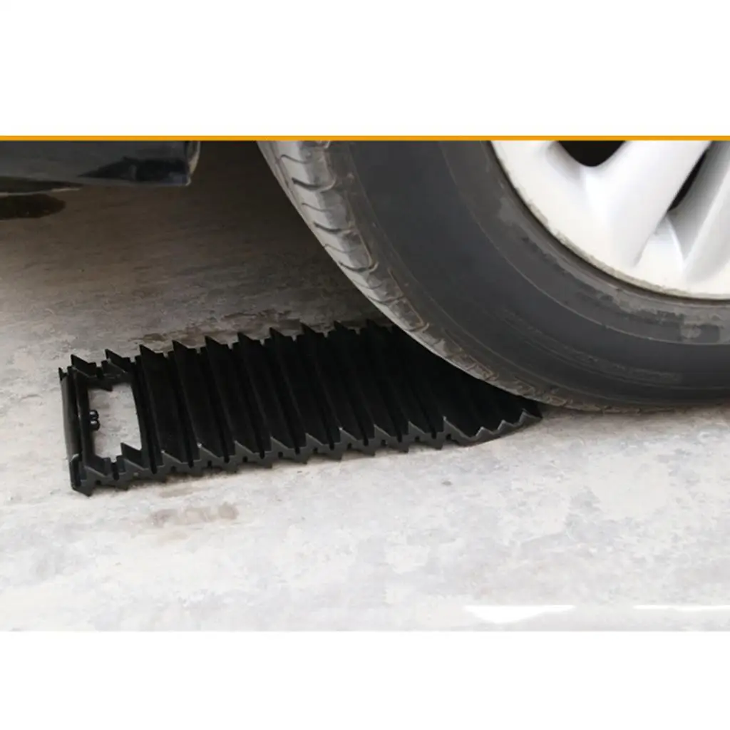 Tire Emergency Mat Plastic Non-slip Plate Tire Traction Accessory Auto Driving Aid for Snow Mud for Winter Safety
