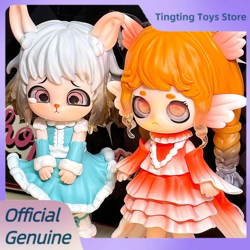 

Genuine Kiki Fantasy Petshop Series Figurines Blind Box Trend Toy Collection Decoration Pvc Model Dolls Mystery Box Kids Gift