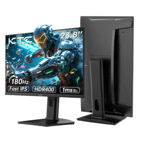 KTC 24 Inch Gaming Monitor 180Hz - 2K 1440P Computer Monitors, Fast IPS Monitor with HDR 400 H24T7